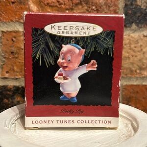 Hallmark Ornament 1993 PORKY PIG Looney Tunes Collection